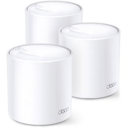MESH-система TP-Link mesh Deco X60 AX3000 3Pcs White 802.11ax (DECO X60(3-PACK))