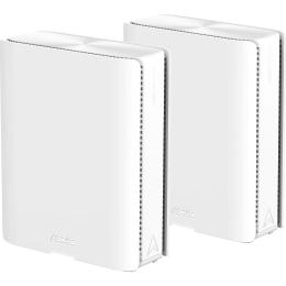 MESH-система ASUS WiFi-Mesh ZenWiFi BQ16 (2pk) BE25000, 2xGE LAN, 1xGE WAN/LAN, 1x10GE LAN, 1x10GE WAN/LAN 1xUSB 3.0, 2мод, білий (90IG08K0-MO3N2V)
