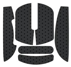 Гріпси для миші Quasar 3 Black-Deep Grey (ACC082)
