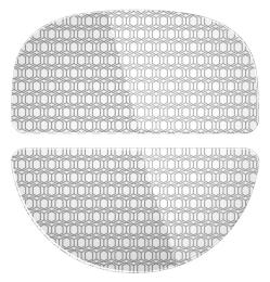 Скляні глайди для HATOR Quasar 3S Series (ACC092) White-Light Grey