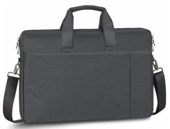 Сумка для ноутбука Rivacase 17,3" 8257, Бізнес серія, Чорний колір (8257 Black)