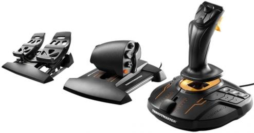 Геймпад ThrustMaster T.16000M FC Flight Pack Black Orange (2960782)