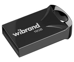 Флеш-накопичувач Wibrand Flash USB 2.0 Hawk 16Gb Black (WI2.0/HA16M1B)