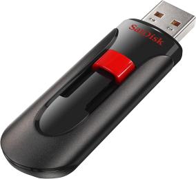 Флеш-накопичувач Sandisk USB 2.0 Cruzer Glide 64Gb Black/Red (SDCZ60-064G-B35)