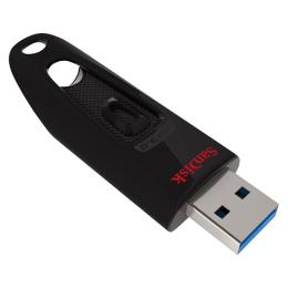 Флеш-накопичувач Sandisk USB 3.0 Ultra 64Gb (130Mb/s) Black (SDCZ48-064G-U46)