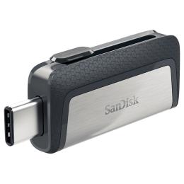 Флеш-накопичувач Sandisk USB 3.1 Ultra Dual Type-C 256Gb (150 Mb/s) (SDDDC2-256G-G46)