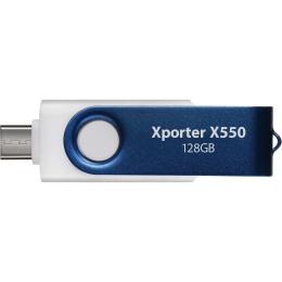 Флеш-накопичувач Patriot USB 3.2 Gen 1 Xporter X550 128GB Type-A+C (PS128GX550AAD)