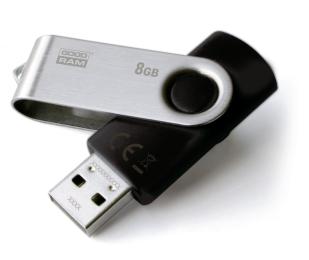 Флеш-накопичувач GoodRam 8GB USB 2.0 UTS2 (Twister) Black (UTS2-0080K0R11)