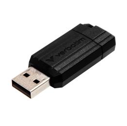 Флеш-накопичувач Verbatim USB Flash Drive 16Gb PinStripe, Black (49063)