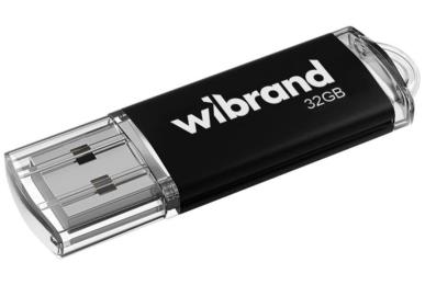 Флеш-накопичувач Wibrand Flash USB 2.0 Cougar 32Gb Black (WI2.0/CU32P1B)