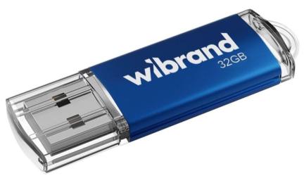Флеш-накопичувач Wibrand Flash USB 2.0 Cougar 32Gb Blue (WI2.0/CU32P1U)