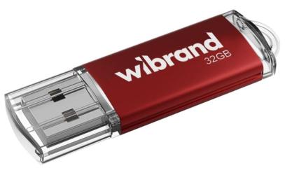 Флеш-накопичувач Wibrand Flash USB 2.0 Cougar 32Gb Red (WI2.0/CU32P1R)