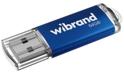 Флеш-накопичувач Wibrand Flash USB 2.0 Cougar 64Gb Blue (WI2.0/CU64P1U)