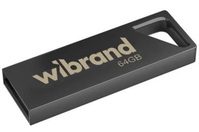 Флеш-накопичувач Wibrand Flash USB 2.0 Stingray 64Gb Grey (WI2.0/ST64U5G)