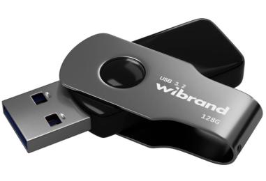 Флеш-накопичувач Wibrand Flash USB 3.2 Gen1 Lizard 128GB Black (WI3.2/LI128P9B)