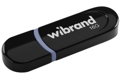 Флеш-накопичувач Wibrand Flash USB 2.0 Panther 16Gb Black (WI2.0/PA16P2B)