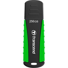 Накопичувач SSD Transcend 256GB JetFlash 810 Rugged Black/Green (TS256GJF810) (FFUFTR02133)
