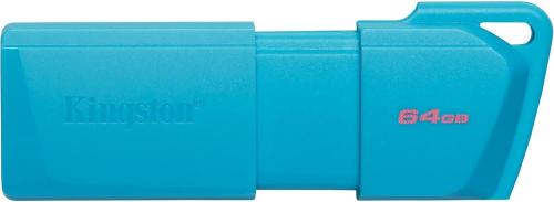 Флеш-накопичувач Kingston USB3.2 64GB DataTraveler Exodia M Aqua Blue (KC-U2L64-7LB)