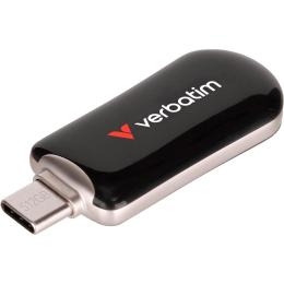 Флеш-накопичувач Verbatim Plectra USB-C Black 512 ГБ USB 3.2 Gen 1 (30227)