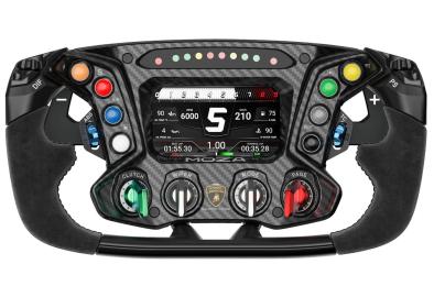 Кермо MOZA Racing Lamborghini Essenza SCV12 Eкран 4.3" RGB Black