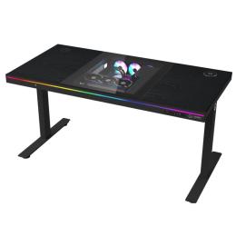 Геймерський стіл Lorgar ELITE 90W Wood Black (LRG-DE90W)