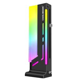 Підставка для відеокарти Coolmoon GH-2 ARGB Black (CM-GH2-B)