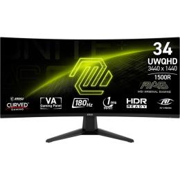 Монітор 34" MSI MAG 346CQ Curved (9S6-3DD71M-001) 3440x1440 (Ultra-Wide 2K) VA 180 Hz