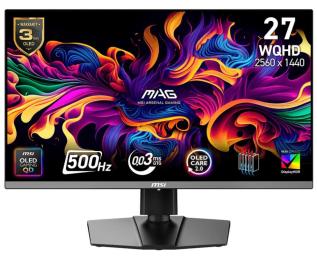 Монітор 26.5" MSI MAG 272QP X50 (MAG 272QP X50) 2560x1440 (QHD, 2K) QD-OLED 500 Hz