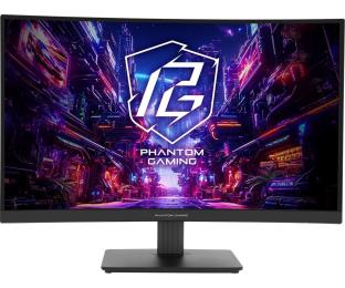 Монітор 27" ASRock PG27QRT1B Curved (PG27QRT1B) 2560x1440 (QHD, 2K) VA 180 Hz
