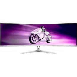 Монітор 49" Philips 49M2C8900 White Curved (49M2C8900/00) 5120х1440 (DQHD) QD-OLED 240 Hz