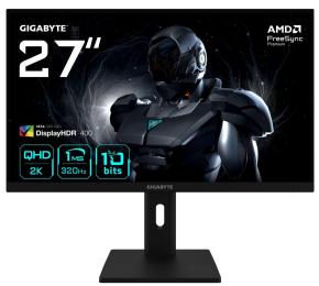 Монітор 27" GIGABYTE G27Q3 (G27Q3 Gaming Monitor) 2560x1440 (QHD, 2K) IPS 320 Hz