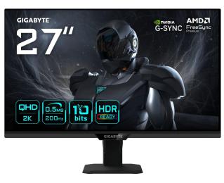 Монітор 27" GIGABYTE G27Q20T (G27Q20T Gaming Monitor) 2560x1440 (QHD 2K) IPS 200/210 Hz