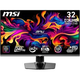 Монітор 31.5" MSI MPG 322URX UHD OLED 240Hz (MPG 322URX 3840х2160 (UHD, 4K) QD-OLED 240 Hz