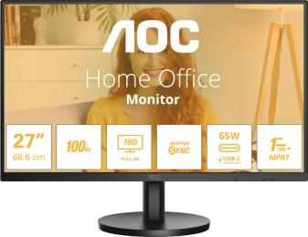 Монітор 27" AOC 27B3CA2 (27B3CA2) 1920x1080 (FullHD) IPS 100 Hz