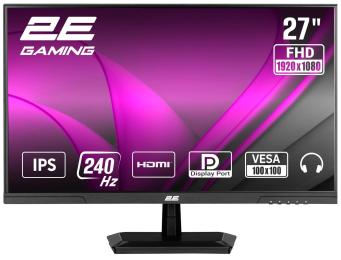 Монітор 2E 27" GAMING G2725B (2E-G2725B-01.UA) 1920x1080 (FullHD) IPS 240 Hz