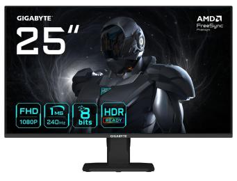 Монітор 24.5" GIGABYTE GS25F2A (GS25F2A Gaming Monitor) 1920x1080 (FullHD) IPS 240 Hz U1