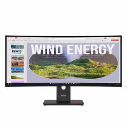 Монітор 34" Lenovo T34WD-40 Curved (64AEGAT1UA) 3440x1440 (Ultra-Wide 2K) VA 120 Hz