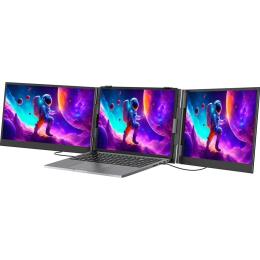 Монітор Blackview 15.3" DCM8 Dual Screen Portable monitor 3 in 1 Grey Black FHD IPS 60Hz (BVDCM8)
