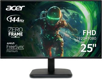 Монітор 24.5" Acer EK251QP6bi D-Sub (UM.KE1EE.601) 1920x1080 (FullHD) IPS 144 Hz