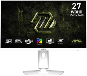 Монітор 27" MSI MAG 274QRFW X32 (MAG 274QRFW X32) 2560x1440 (QHD 2K) IPS 320 Hz