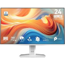 Монітор 23.8" MSI PRO MP243W-E14 White (9S6-3PD1CT-034) 1920x1080 (FullHD) IPS 144 Hz
