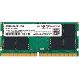 Модуль пам'яті Transcend DDR5 16GB SO-DIMM 4800Mhz (JM4800ASE-16G)