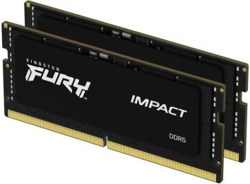 Модуль пам'яті Kingston Fury DDR5 32GB (2x16) SO-DIMM 4800 MHz Impact (KF548S38IBK2-32)