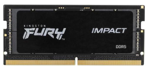 Модуль пам'яті Kingston Fury DDR5 16GB SODIMM 6000MHz Impact XMP (KF560S38IB-16)