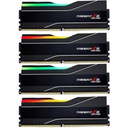 Модуль пам'яті G.Skill DDR5 256GB (4x64) Trident Z5 Neo RGB 6000Mhz Black AMD EXPO (F5-6000J3644D64GX4-TZ5NR)