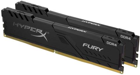 Модуль пам'яті HyperX DDR4 16Gb (2x8) Kingston Fury Black 3600 Mhz (HX436C17FB3K2/16) Б/в