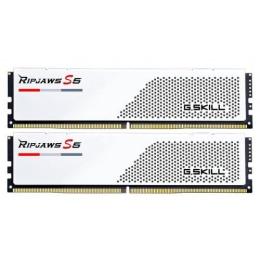 Модуль пам'яті G.Skill DDR5 64GB (2x32) Ripjaws S5 6000Mhz White XMP 3.0 (F5-6000J3040G32GX2-RS5W) Б/в