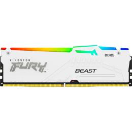 Модуль пам'яті Kingston Fury DDR5 32GB 6000MHz Beast White RGB EXPO (KF560C30BWEA-32)