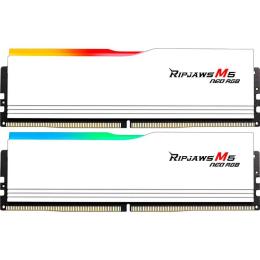 Модуль пам'яті G.Skill DDR5 96GB (2x48) Ripjaws M5 6000Mhz Neo RGB White AMD EXPO (F5-6000J3036F48GX2-RM5NRW)