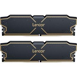 Модуль пам'яті Lexar DDR5 32GB (2x16) Thor 6000Mhz Black XMP/EXPO (LD5U16G60C38LG-RGD)